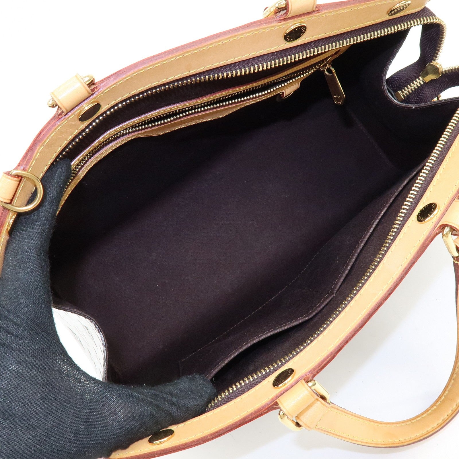 Louis Vuitton Monogram Vernis Brea MM 2Way Shoulder Bag - Amarante, Vernis Leather