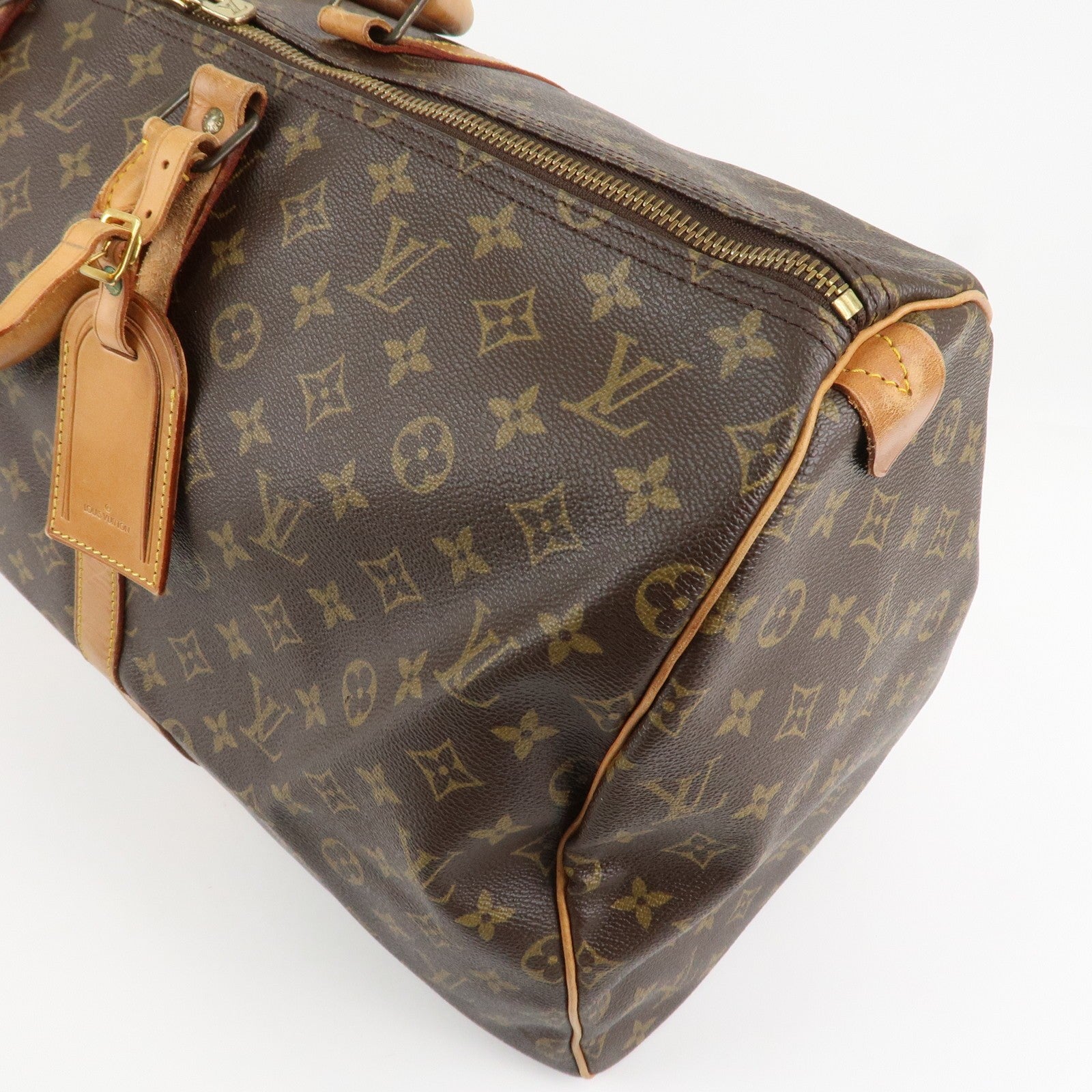 Louis Vuitton Monogram Keep All 55 Boston Bag - Monogram, Canvas
