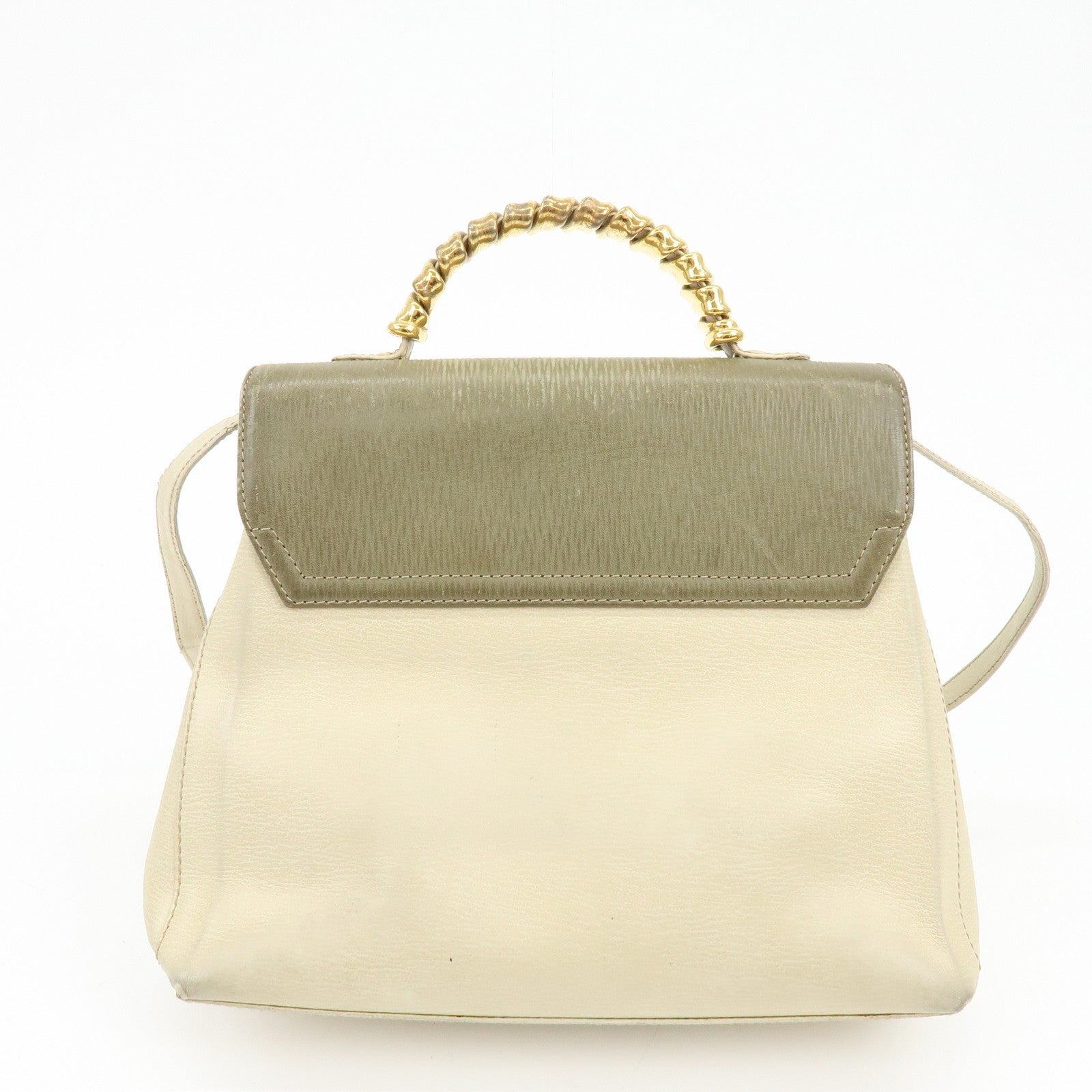 Loewe Velazquez Hand Bag - Ivory, Leather Suede