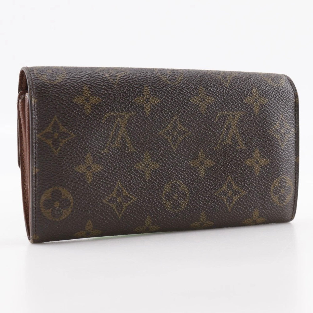 LOUIS VUITTON Porto Monnet Credit wallet- Brown Monogram