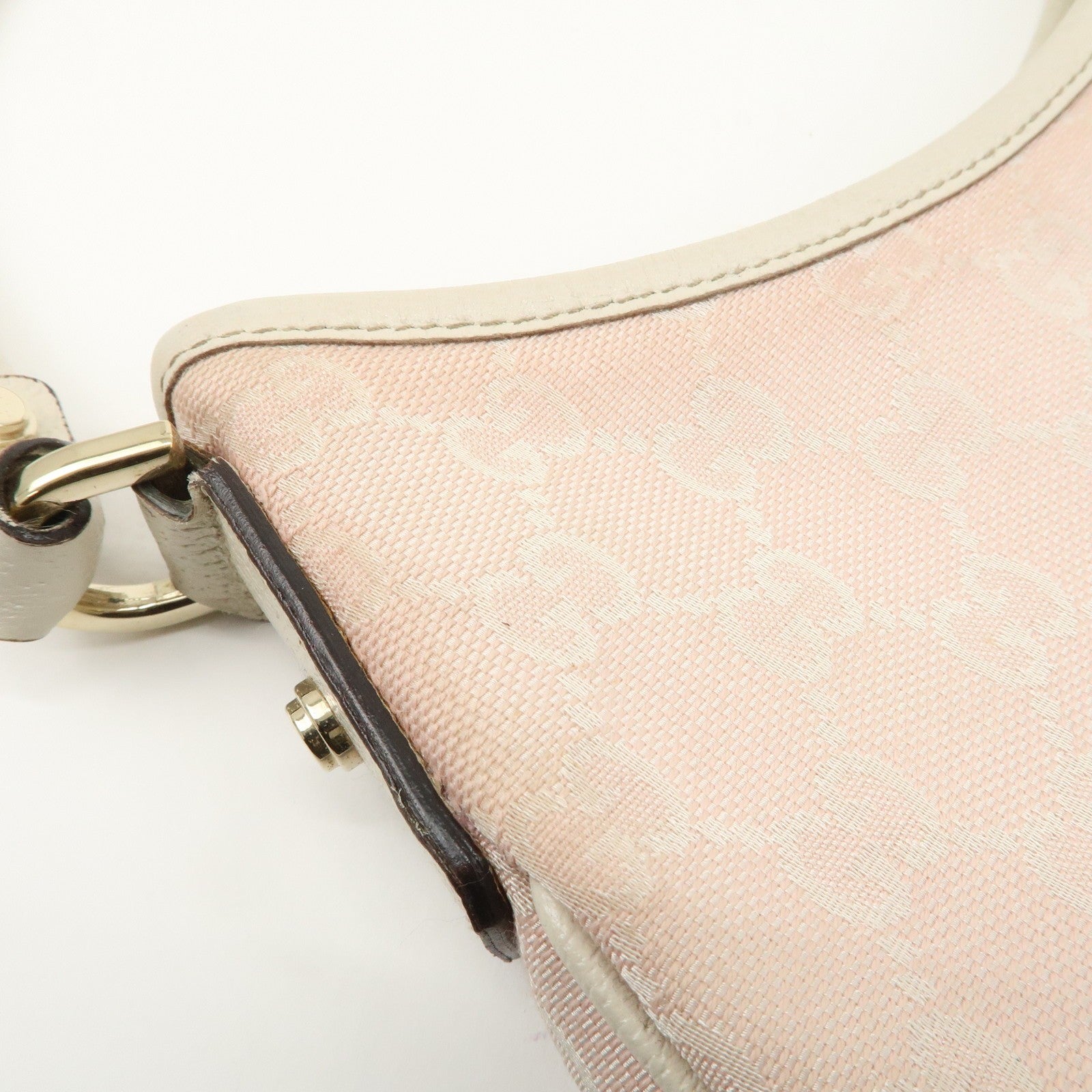 Gucci Shoulder Bag - Pink, Ivory, Canvas
