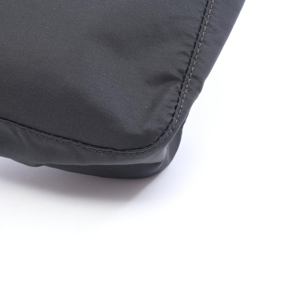 Fendi FF Fittings Shoulder Bag - Black, Nylon Leather