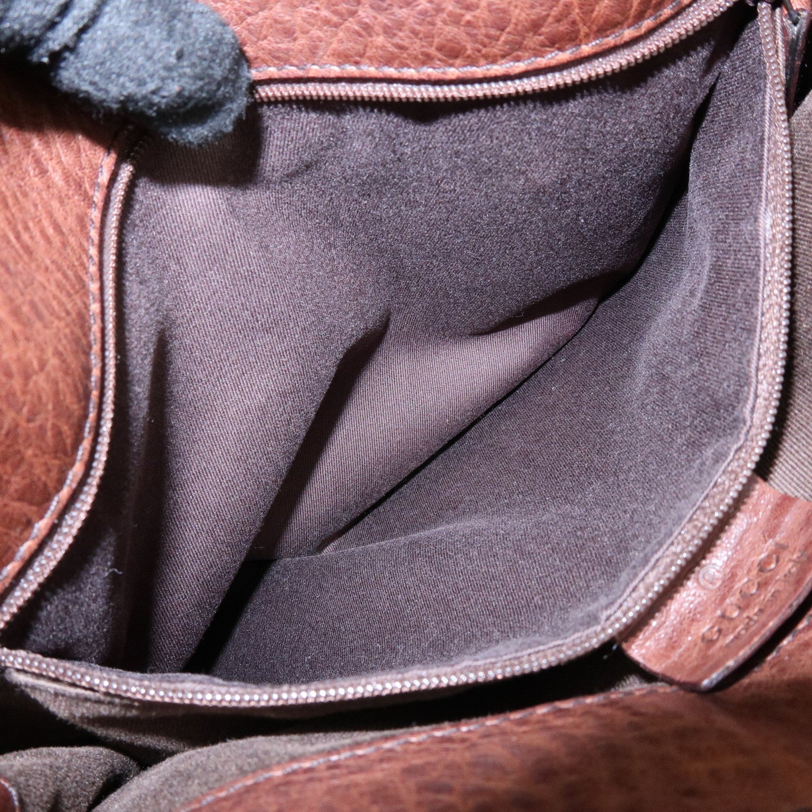 Gucci Denim Tote Bag - Brown, GG Canvas, Leather