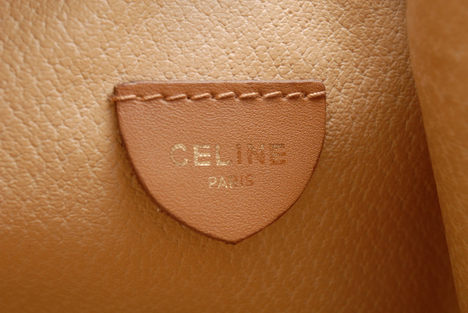Celine Macadam Drawstring Bucket Mini Shoulder Bag - Brown, PVC