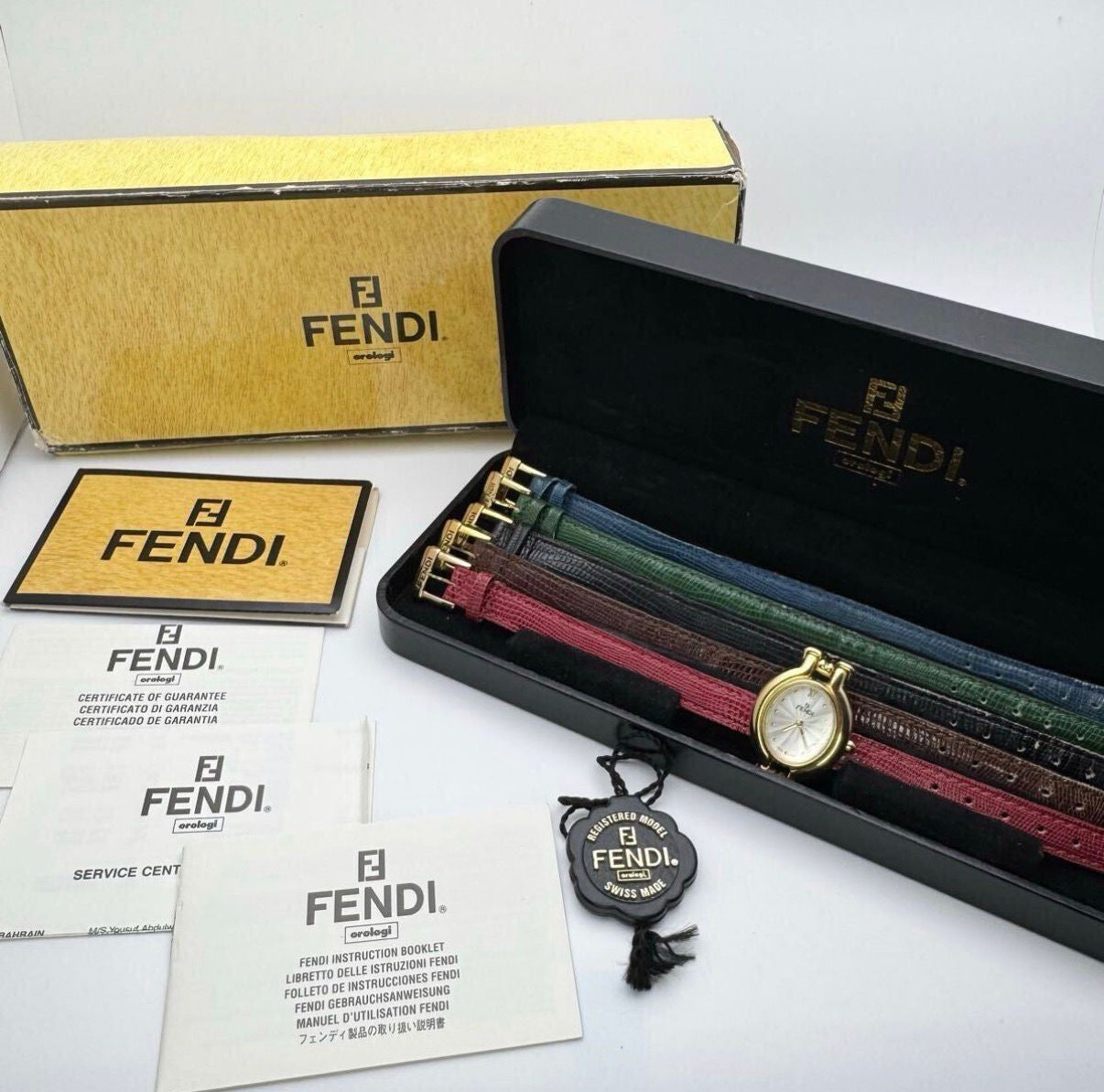 Fendi 640L Wristwatch - Gold, Stainless Steel