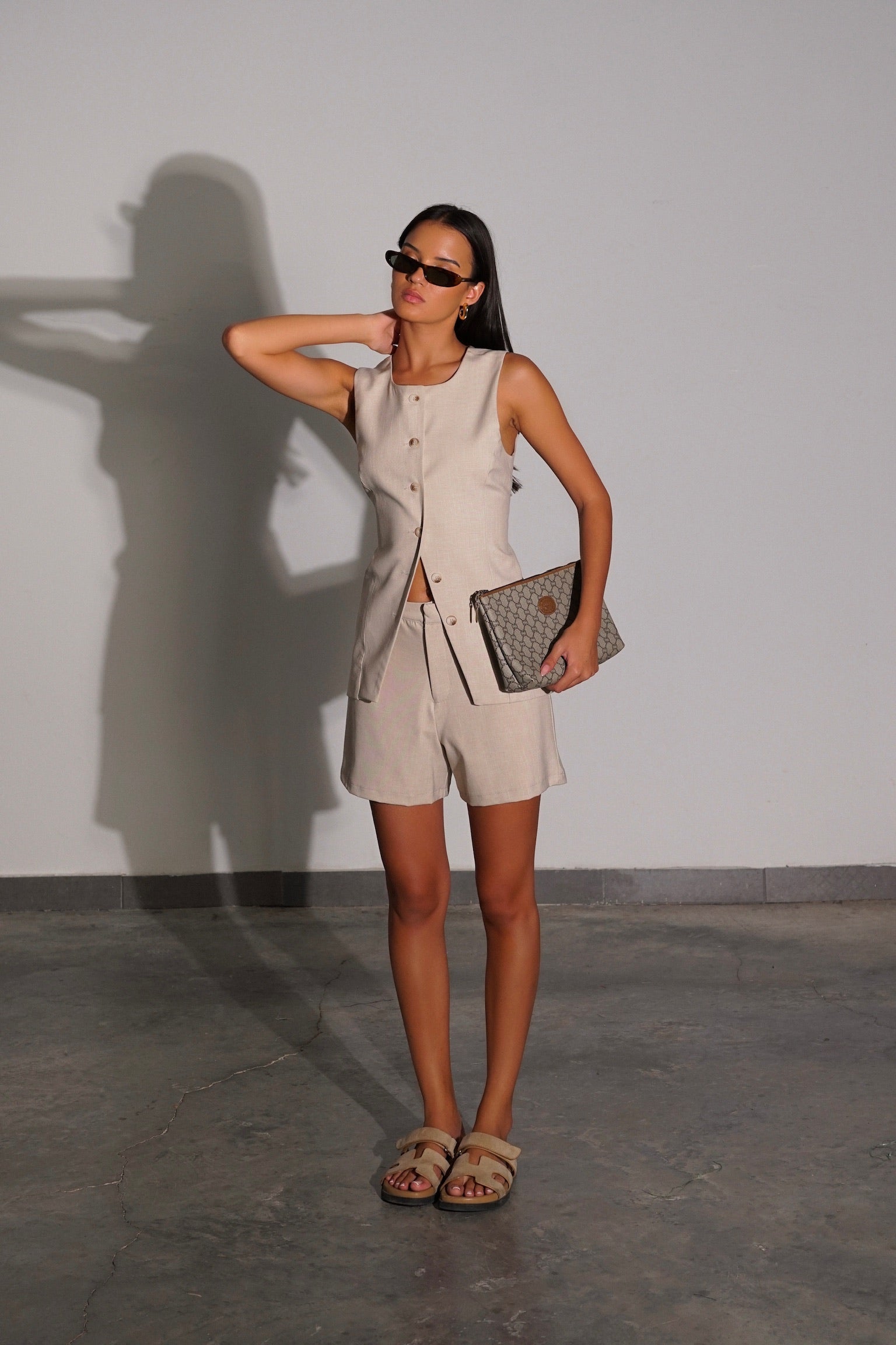 Gucci GG Plus Clutch - Brown, GG plus