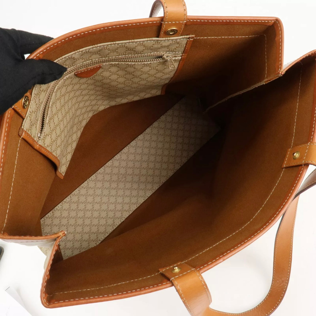 Celine Macadam Tote Shoulder Bag