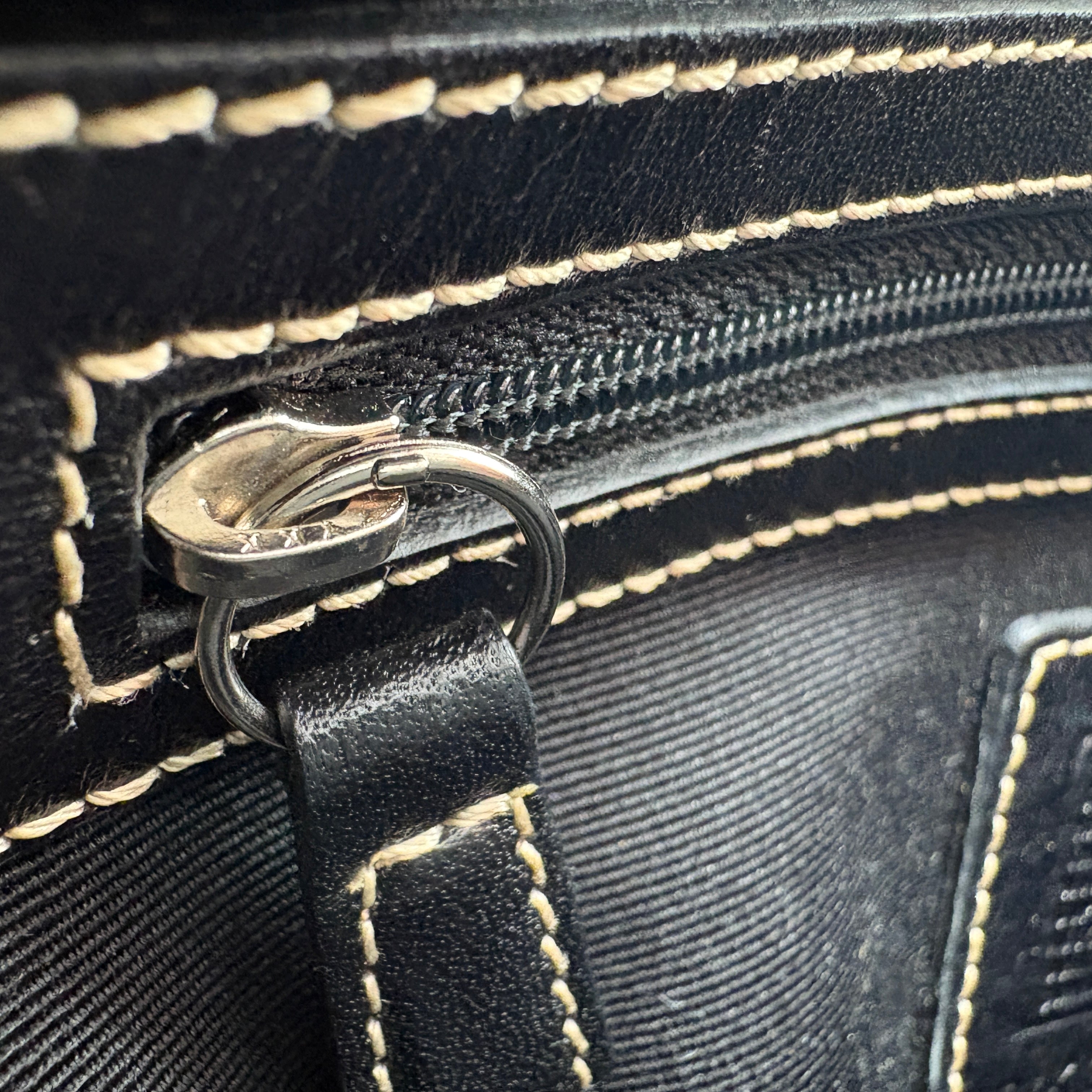 Coach signature shoulder bag