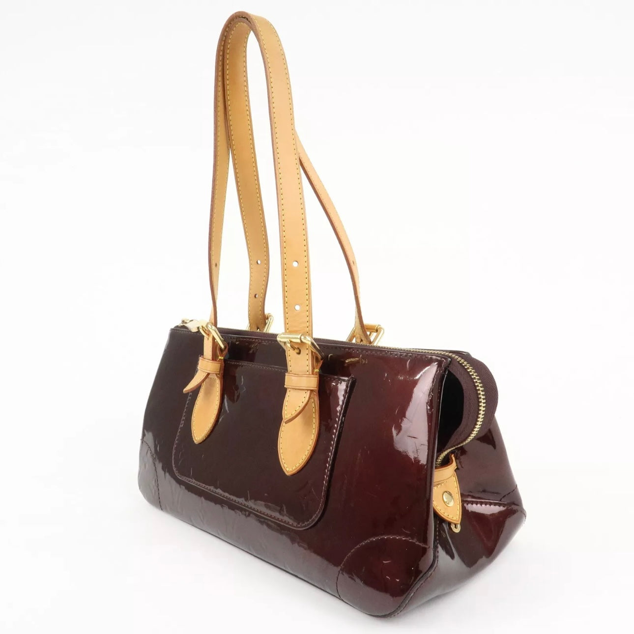 Louis Vuitton Monogram Vernis Rosewood Avenue Hand Bag