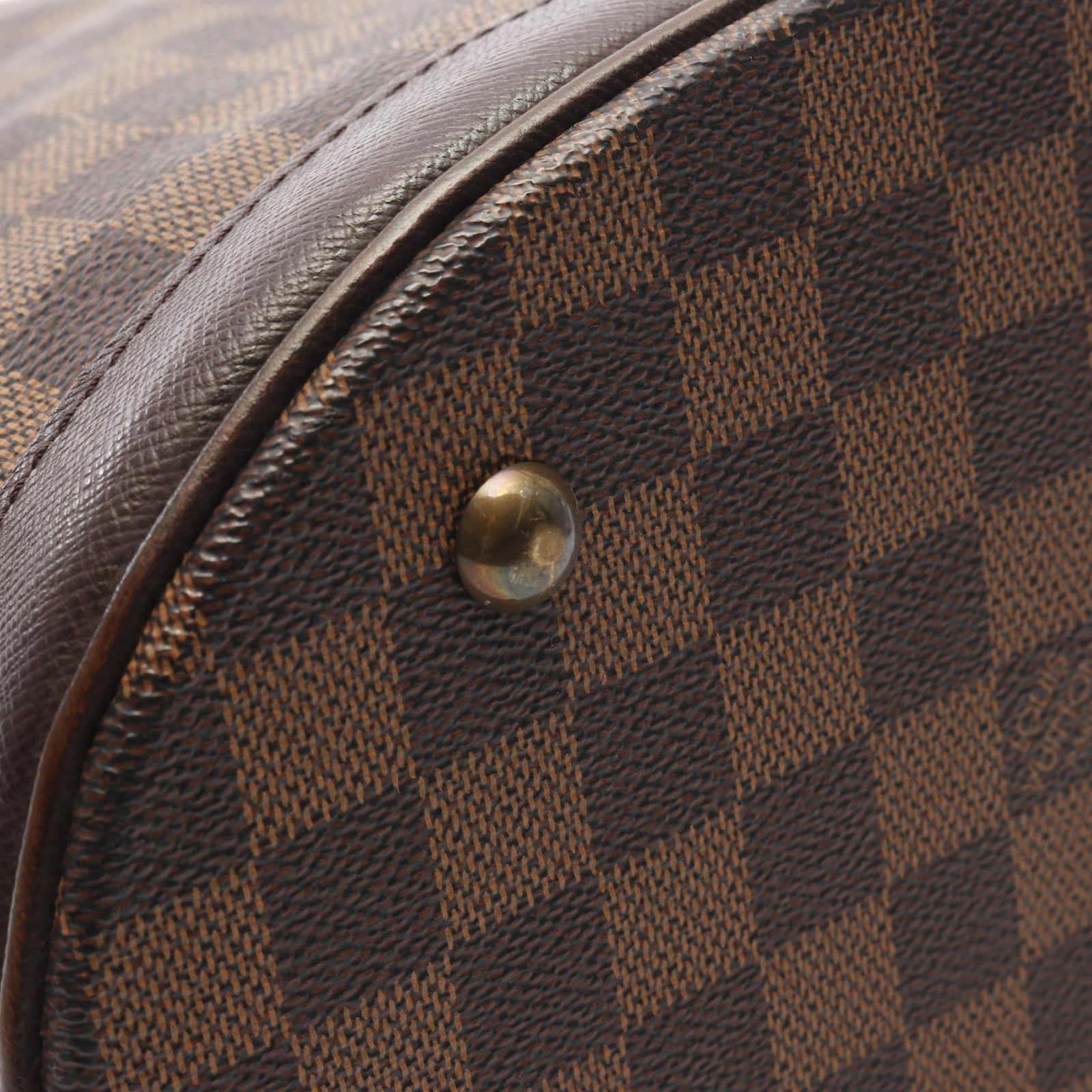Louis Vuitton Marais Shoulder Tote Bag - Brown, PVC coated canvas