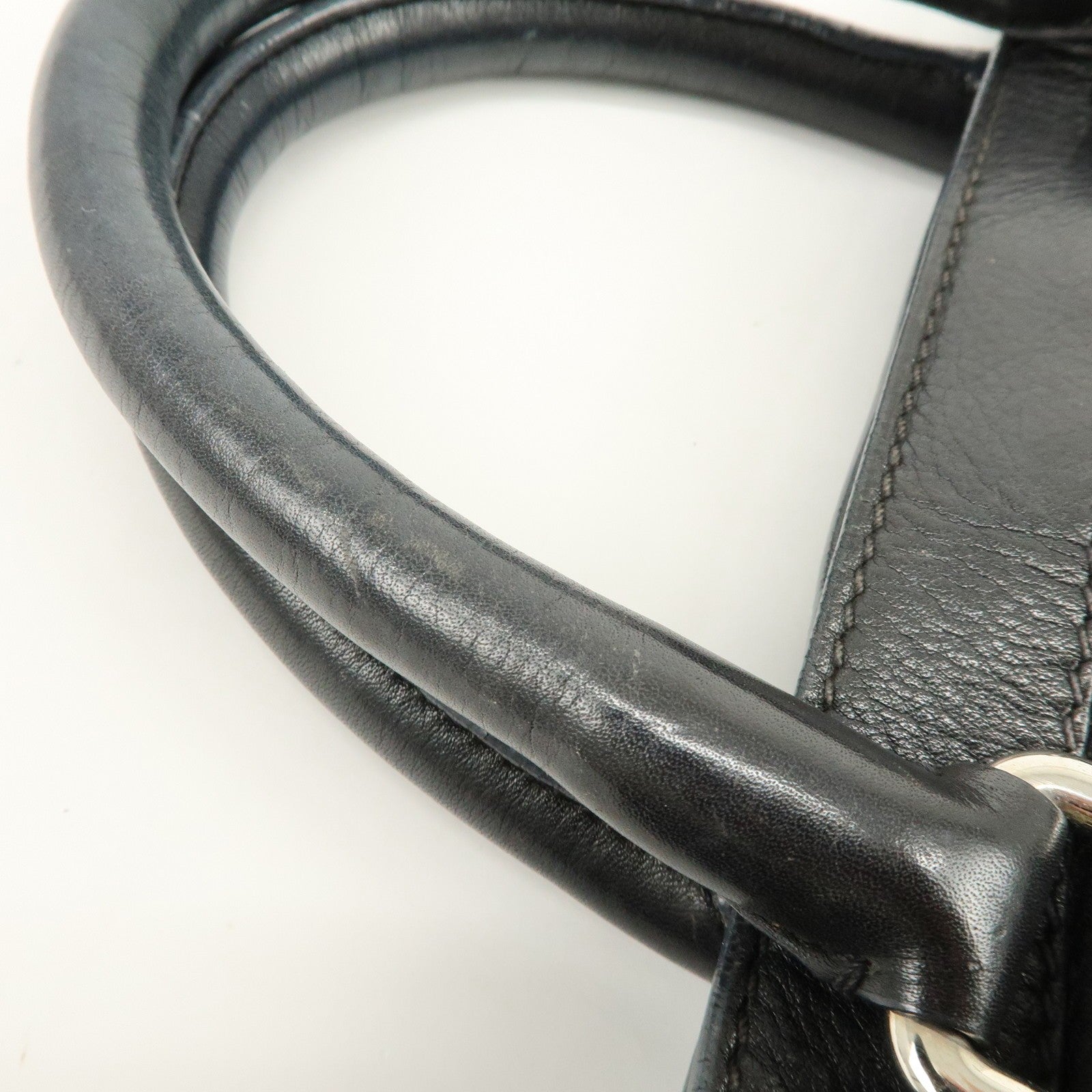 Prada 2Way Bag Hand Bag - Black, Leather