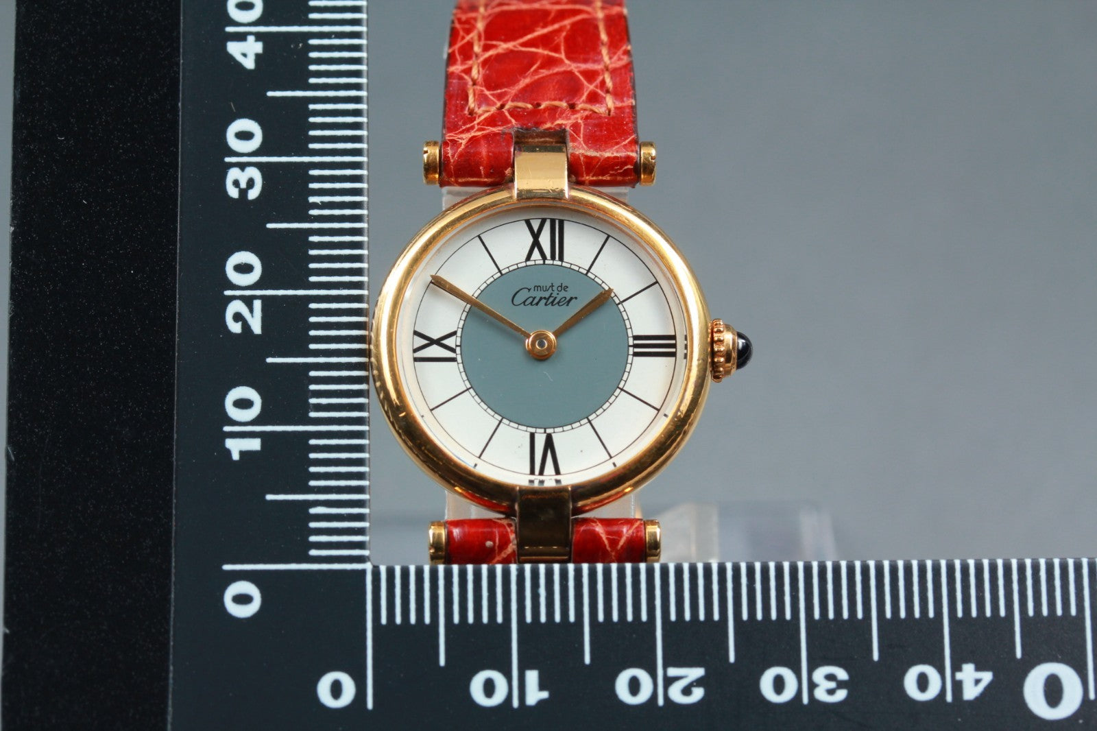 Cartier Vermeil Wristwatch - Gold, Stainless Steel