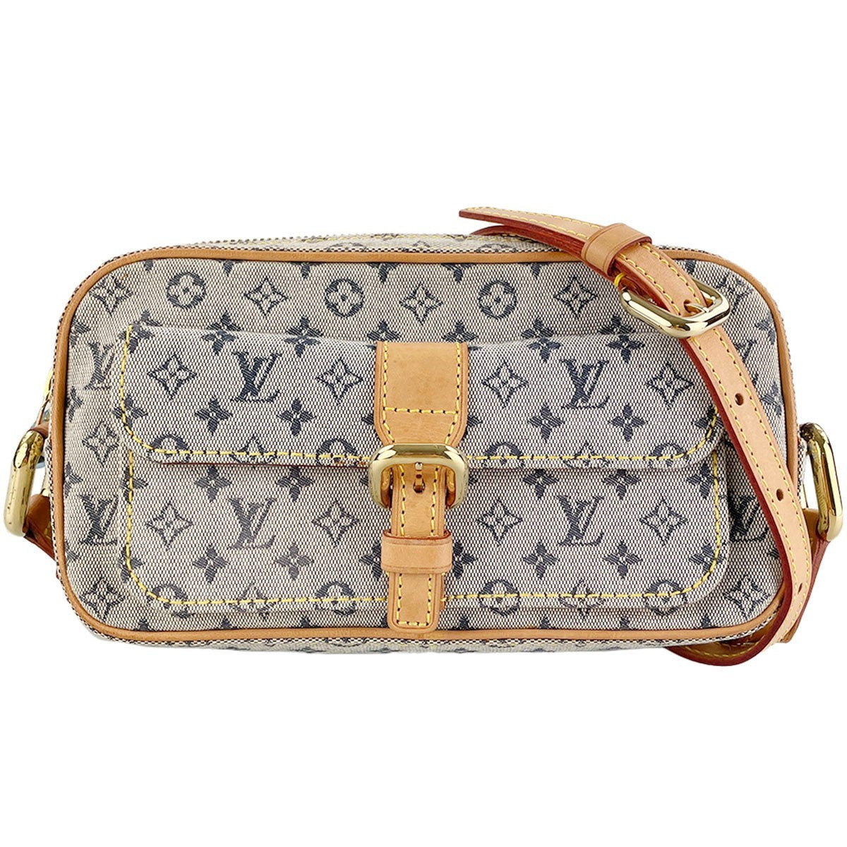 Louis Vuitton Juliet MM Shoulder Bag - Blue, Canvas Fabric