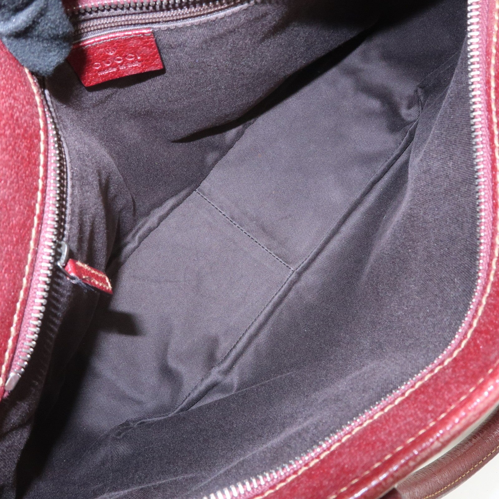 Gucci Tote Bag - Beige Bordeaux, GG Canvas Leather