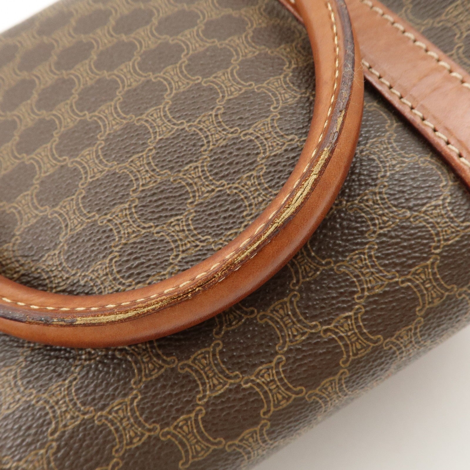 Celine Boston Bag - Brown, PVC