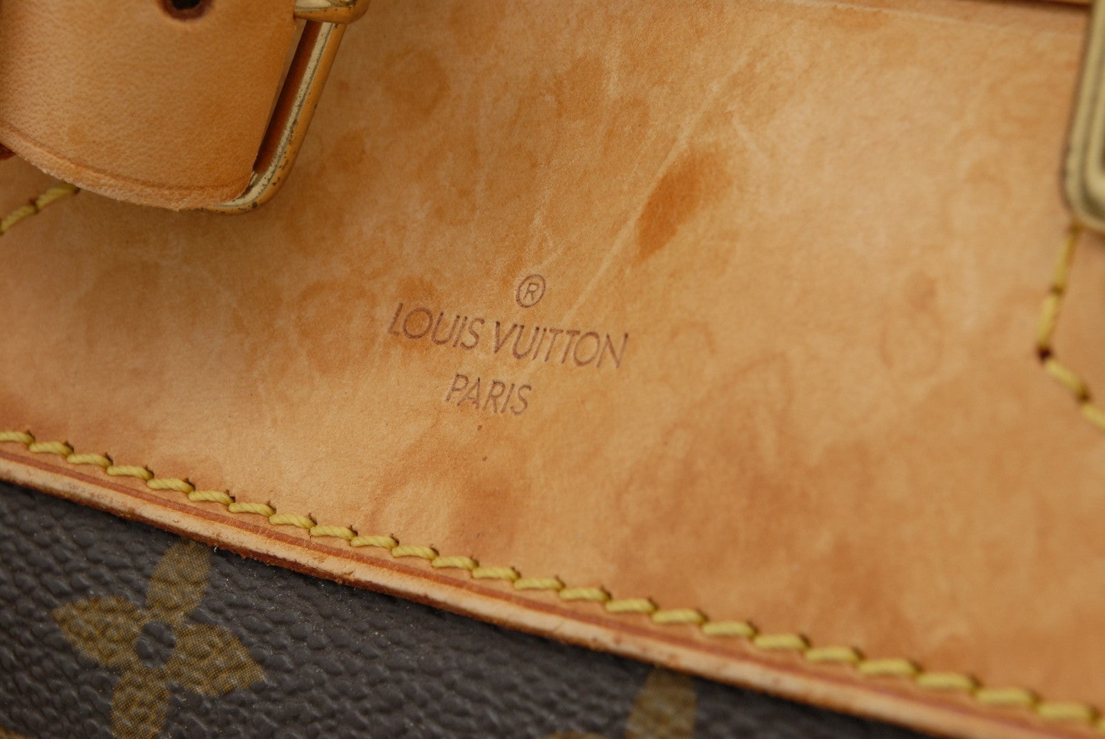 Louis Vuitton Deauville Hand Bag - Brown, Leather- מגיע עם המנעול!