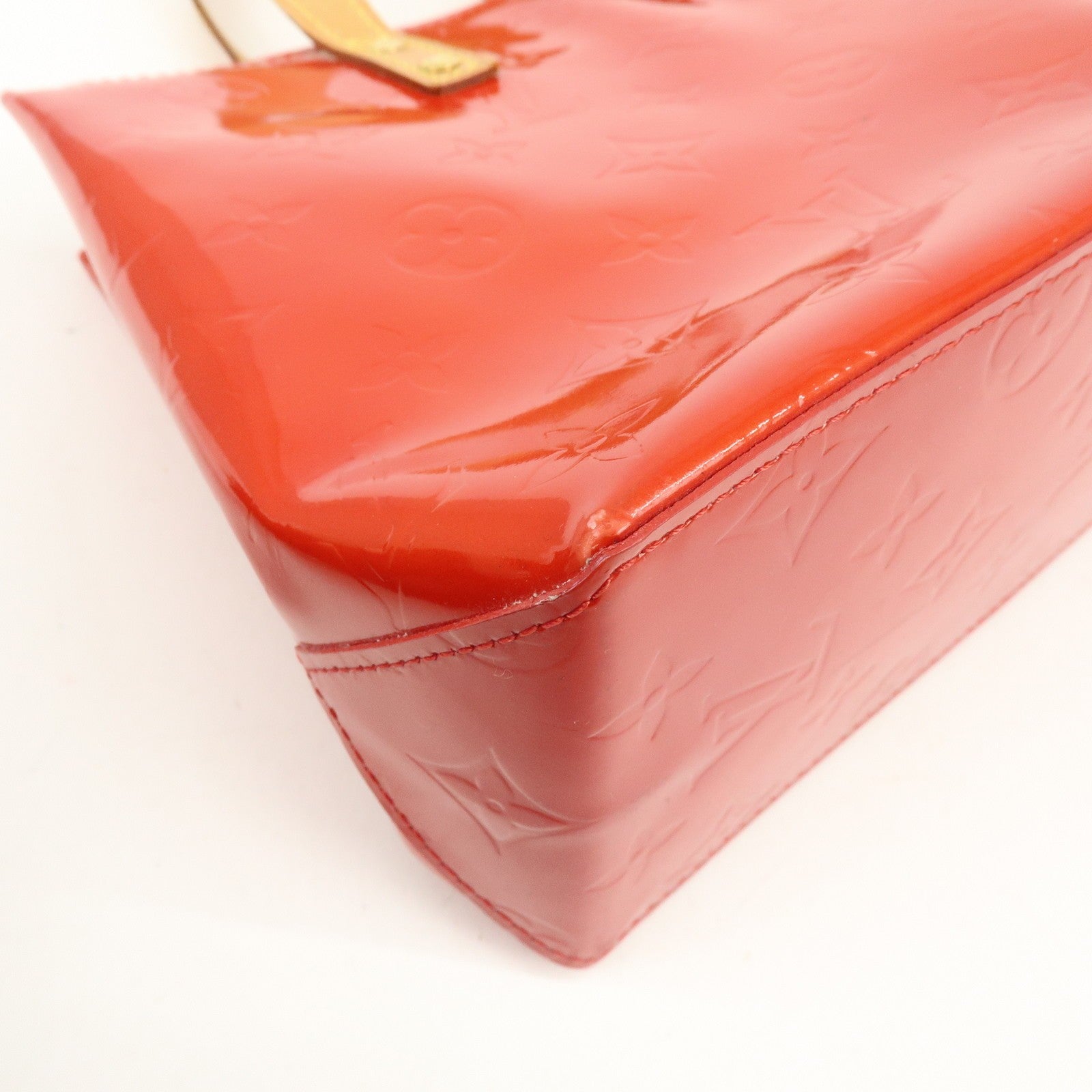 Louis Vuitton Monogram Vernis Lead PM Hand Bag - Rouge, Vernis Leather
