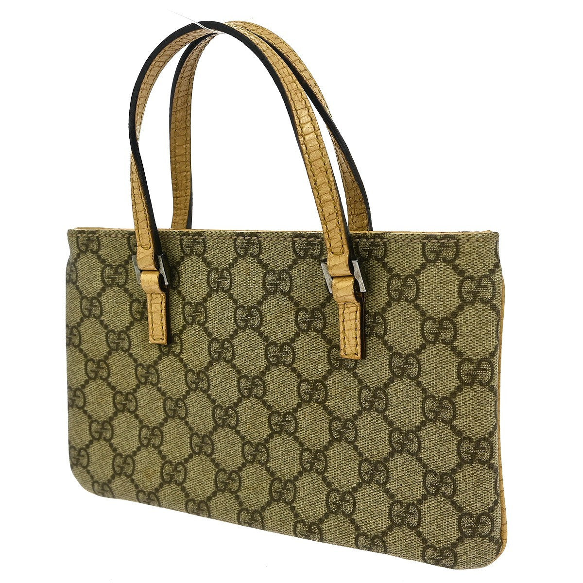 Gucci GG Handbag - Brown, PVC
