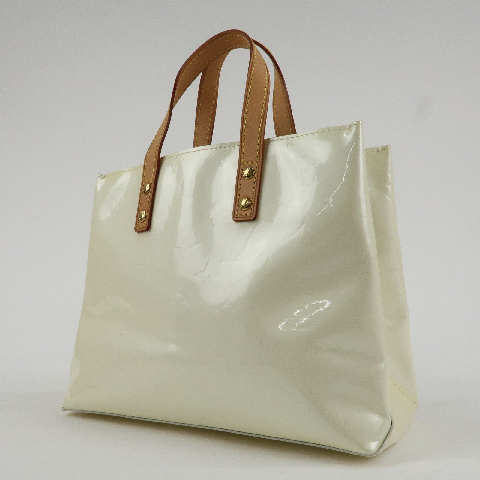 Louis Vuitton Lead PM Tote Bag - Perle, Vernis Leather