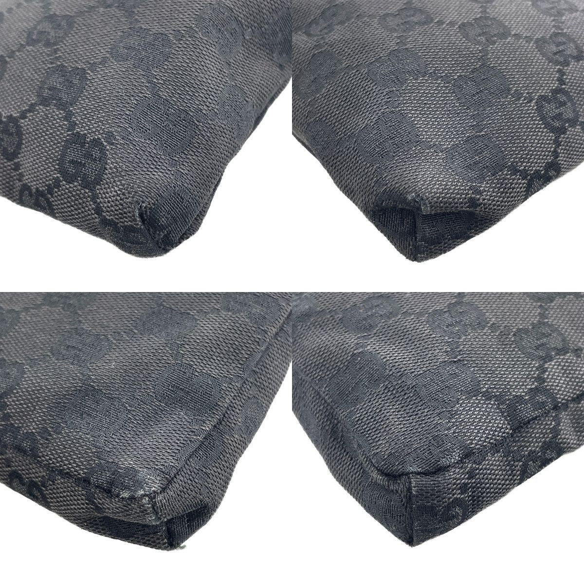 Gucci GG Waist Bag - Black, Canvas Fabric