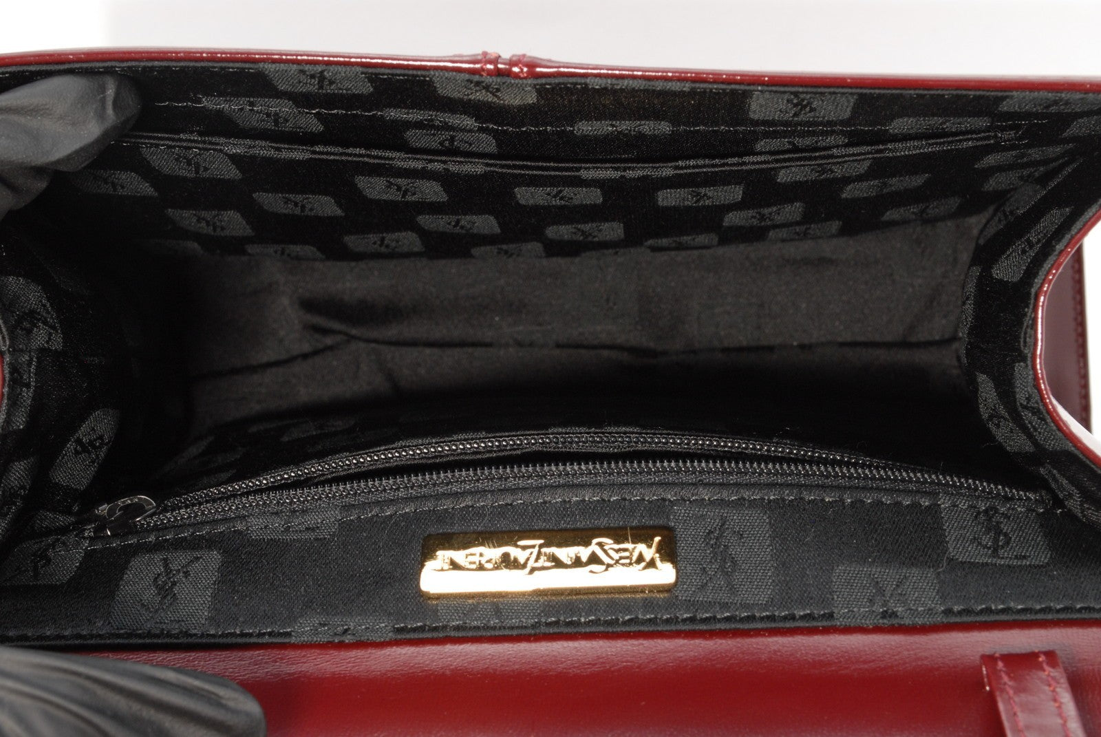 Yves Saint Laurent YSL Shoulder Bag - Burgundy, Leather