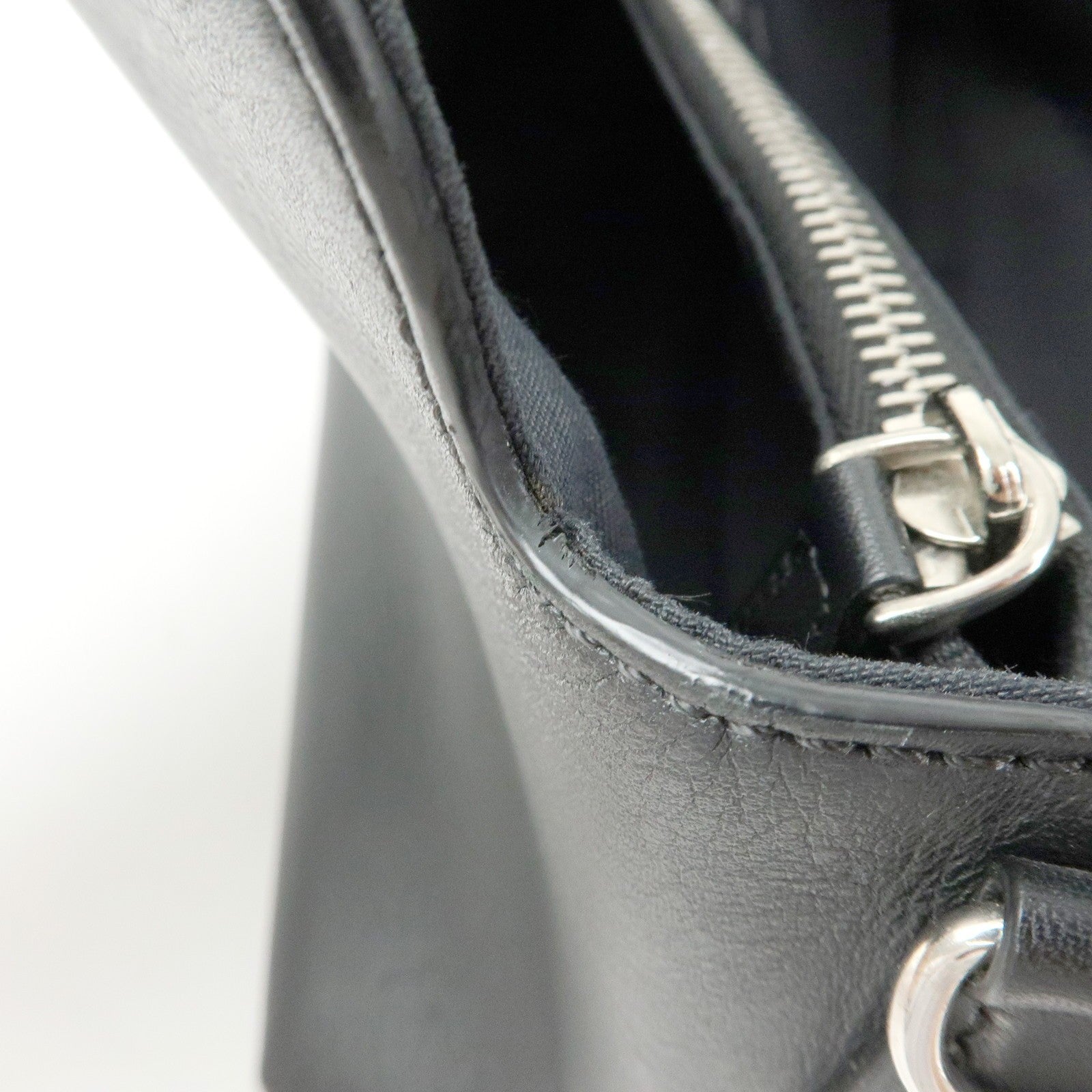 Fendi Hand Bag - Black, Leather