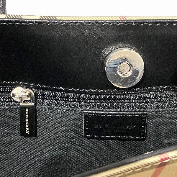 Burberry London Nova Check Tote Bag -
