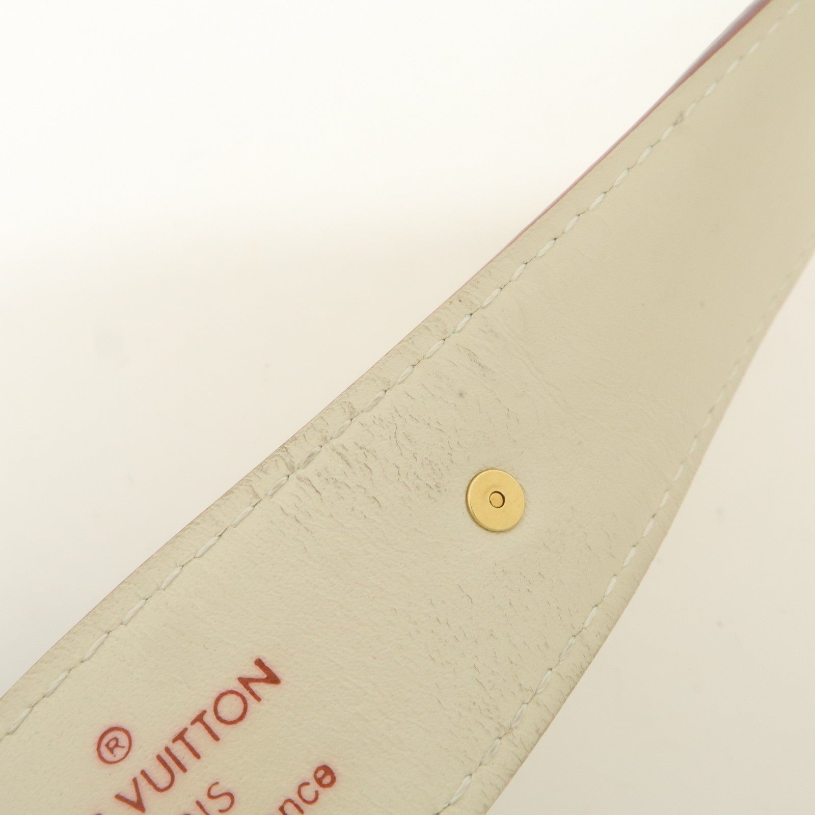Louis Vuitton Ceinture Suhari Belt - Blanc, Leather