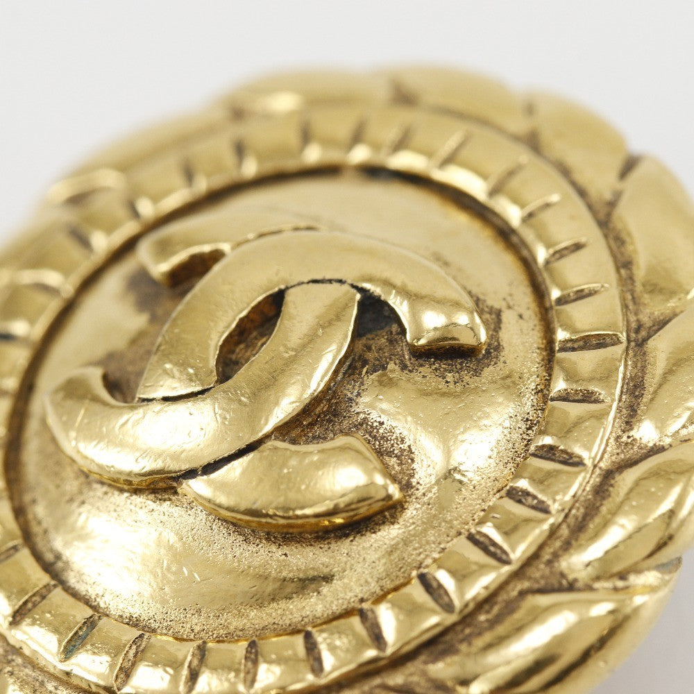 Chanel COCO Mark Earring - Gold, Plated Gold