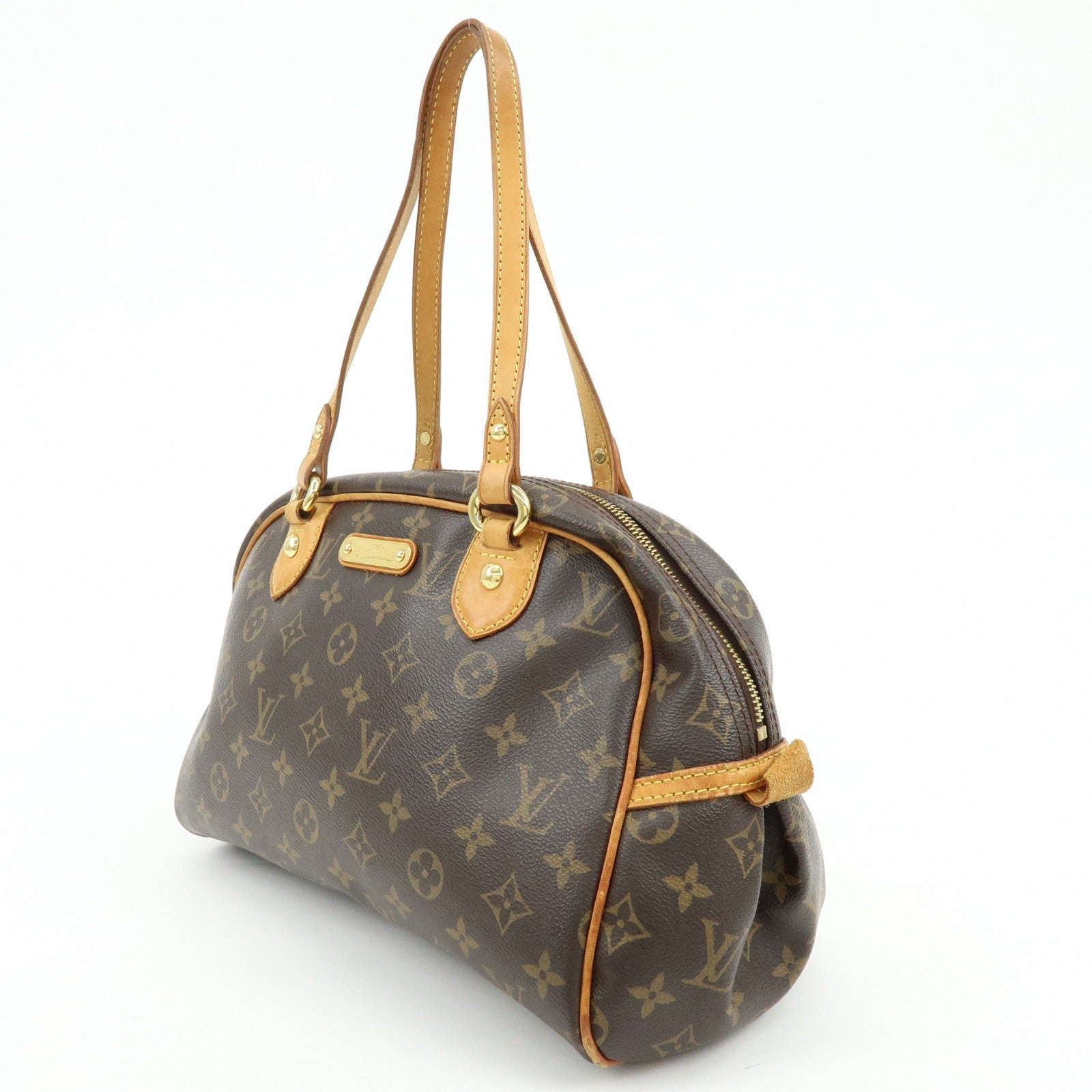 Louis Vuitton Monogram Montorgueil PM Shoulder Bag - Brown, Canvas