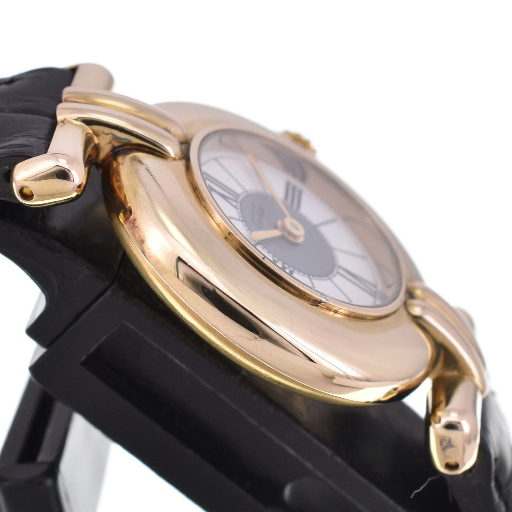 Cartier Must Colisee Vermeil SM Wristwatch - Gold, SV925 (Gold Plated) / Leather