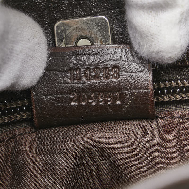 Gucci GG Supreme Tote Bag - Beige Brown, PVC