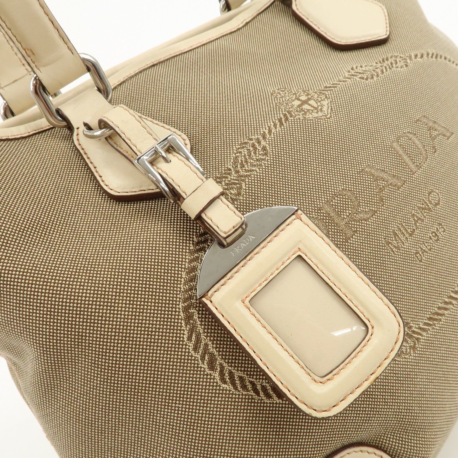 Prada Shoulder Bag - Beige, Leather