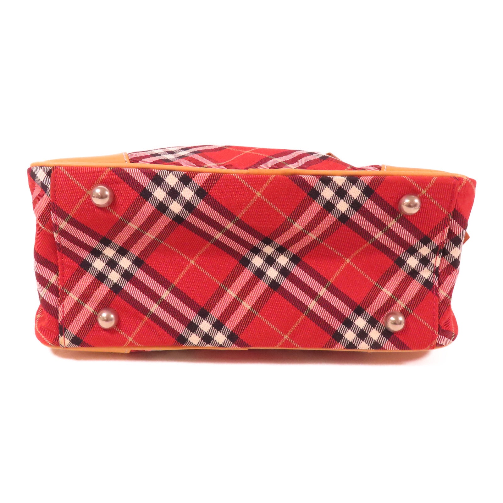 Burberry Blue Label SHW Handbag - Red, Canvas