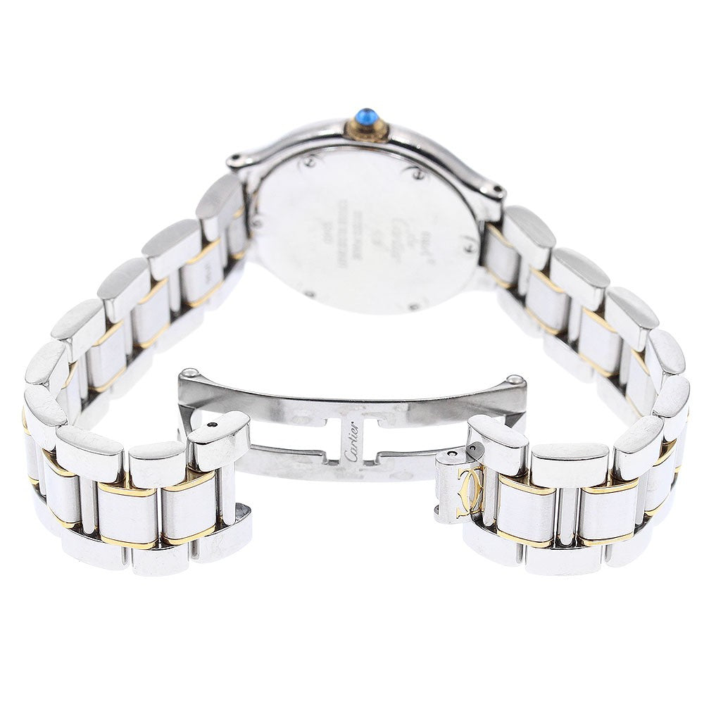 CARTIER Must21 Vantian SM Wristwatch - Silver / Gold, Stainless Steel/Gold Plated