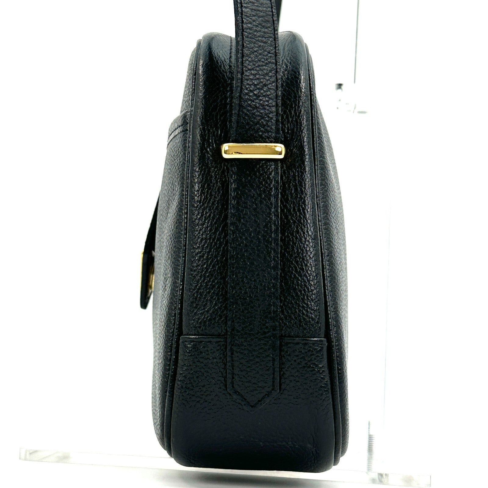 Saint Laurent YSL Shoulder Bag - Black, Leather