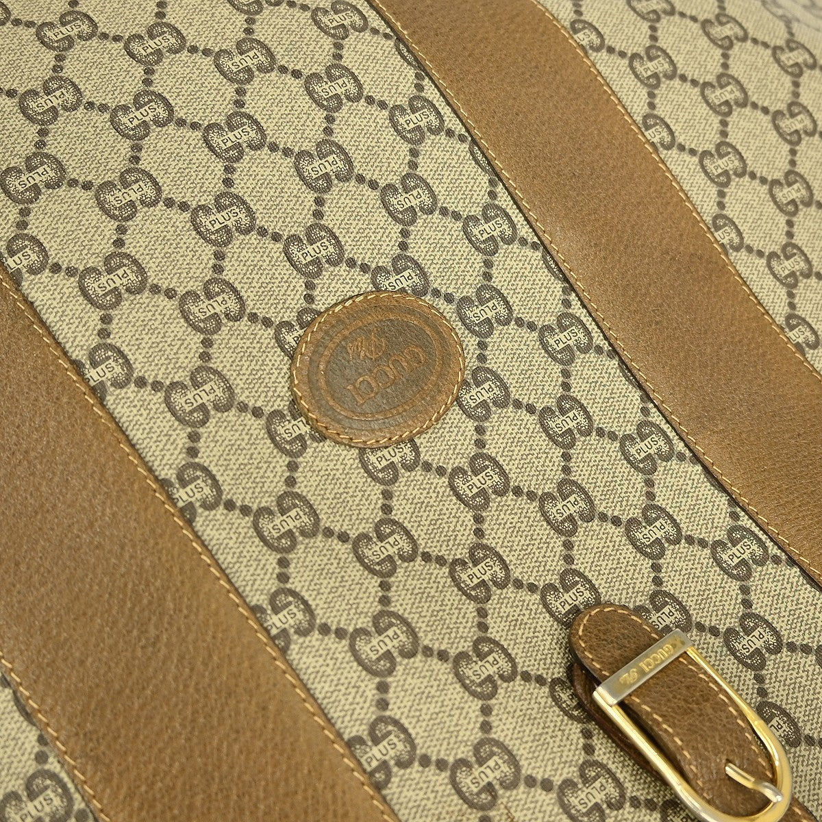 Gucci GG Tote Handbag - Beige, PVC