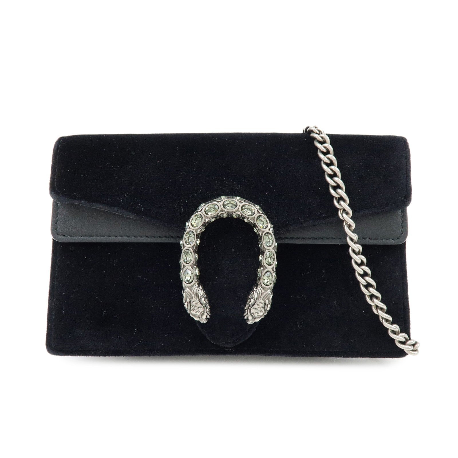 Gucci Dionysius Shoulder Bag - Black, Suede
