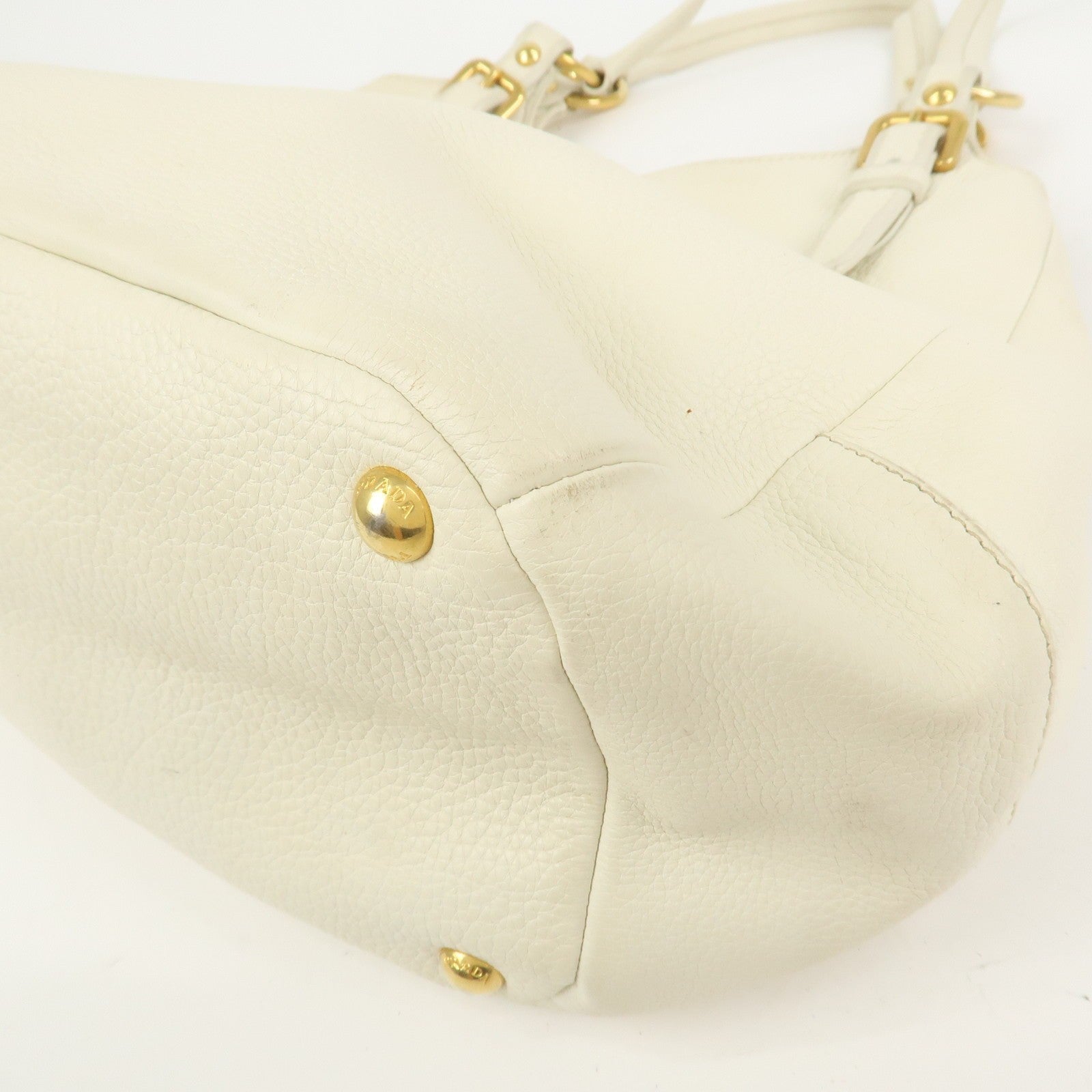 Prada Shoulder Bag - Ivory, Leather