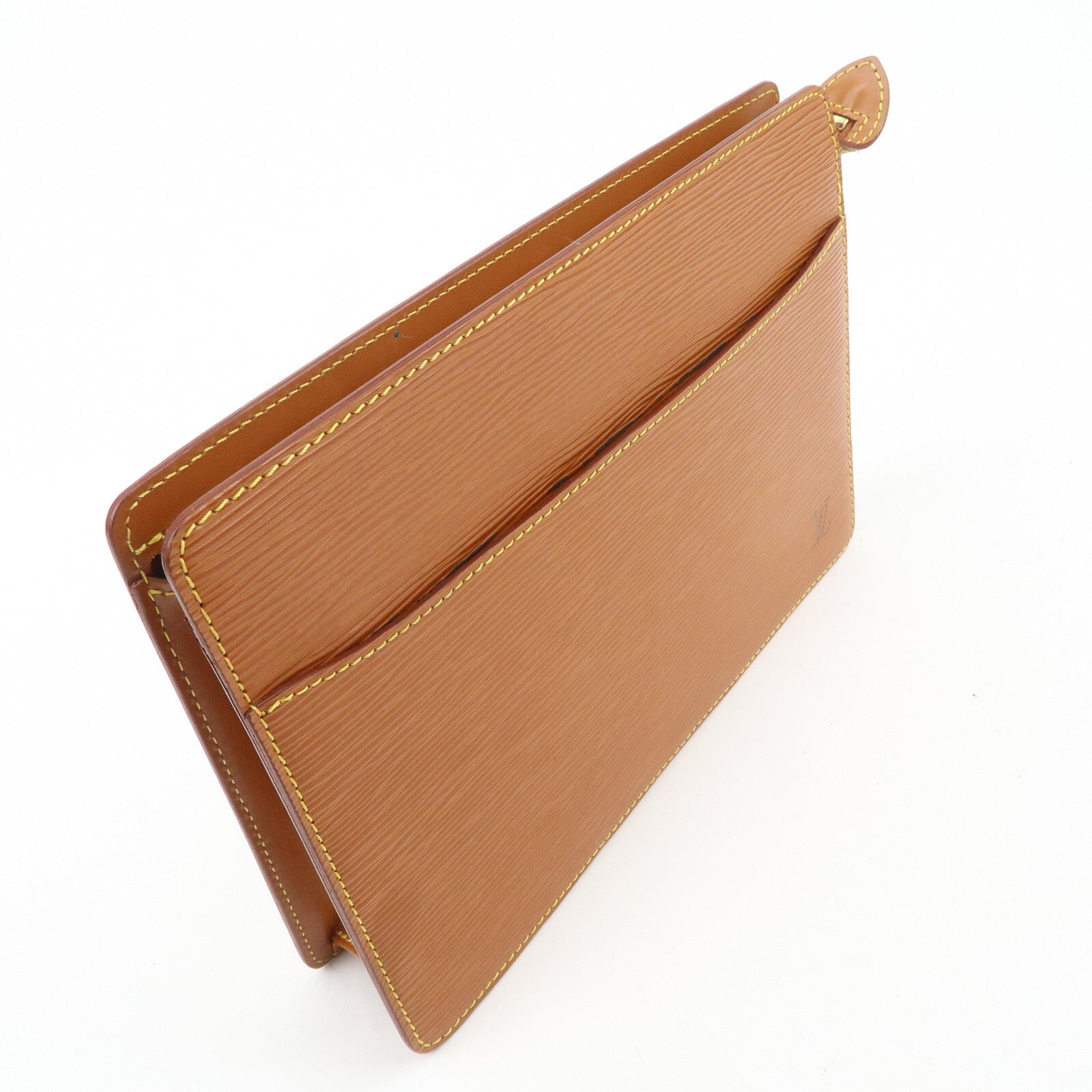 Louis Vuitton Clutch Bag - Zipang Gold, Epi Leather