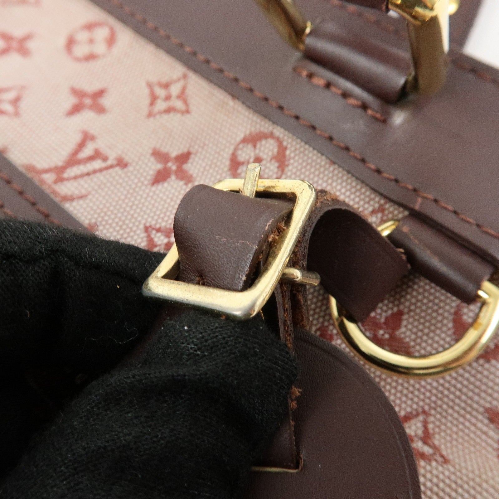 Louis Vuitton Monogram Mini Lucille PM Hand Bag - Cerise, Monogram Canvas