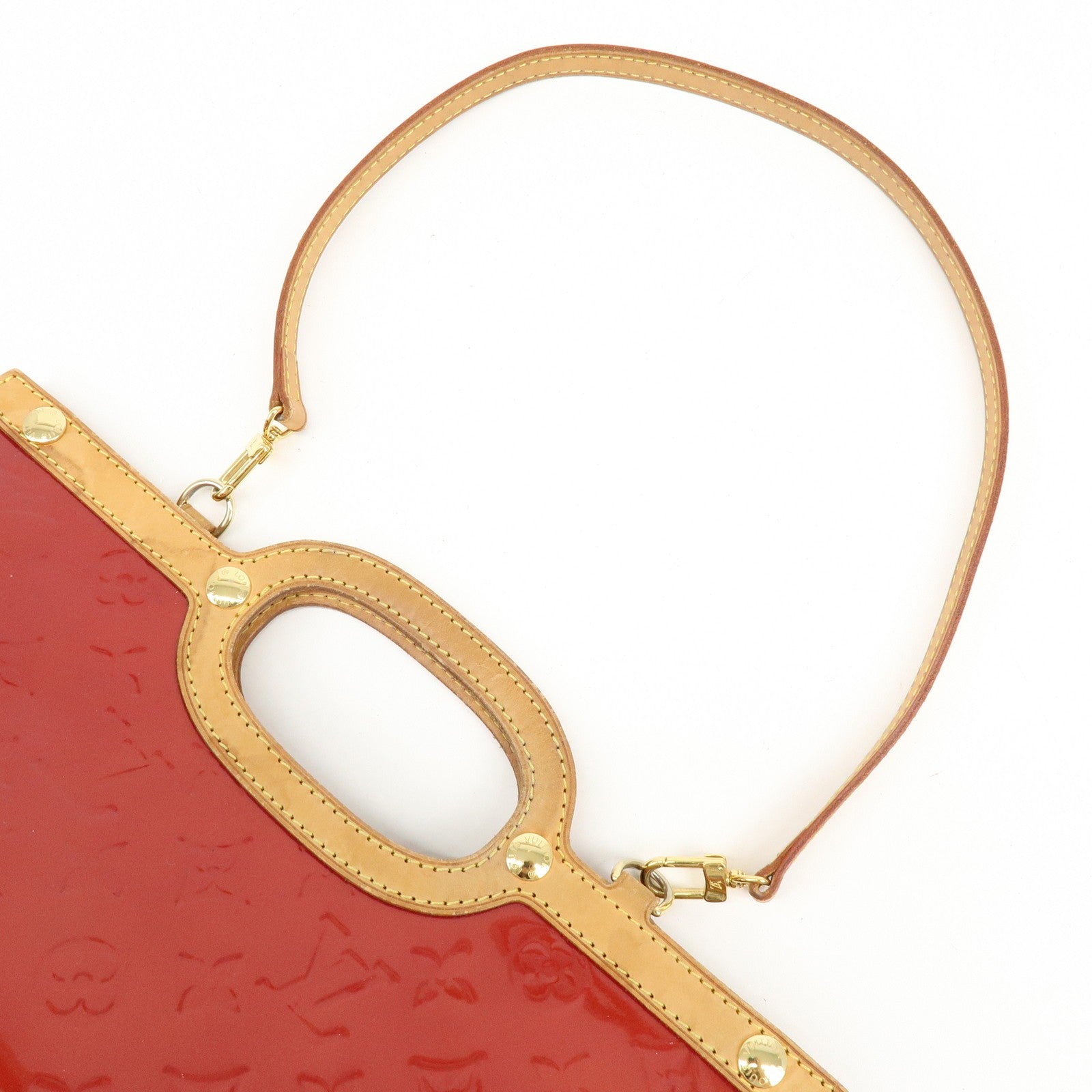 Louis Vuitton M91987 Handbag - Red, Vernis Leather