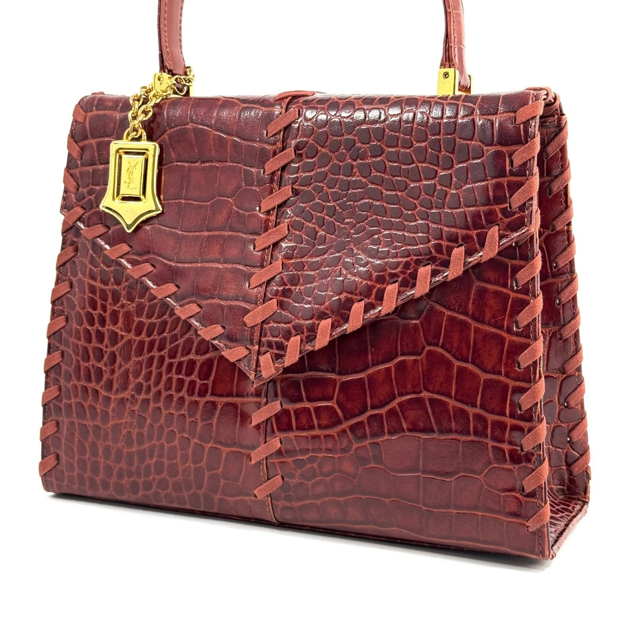 Yves Saint Laurent Leather Brown Vintage Bag YSL