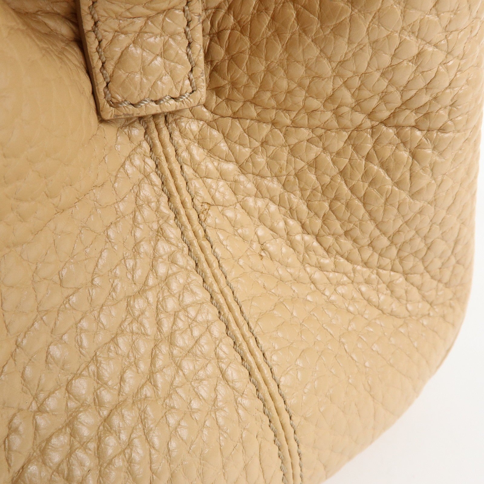 Fendi 8BL114 Hand Bag - Beige, Leather