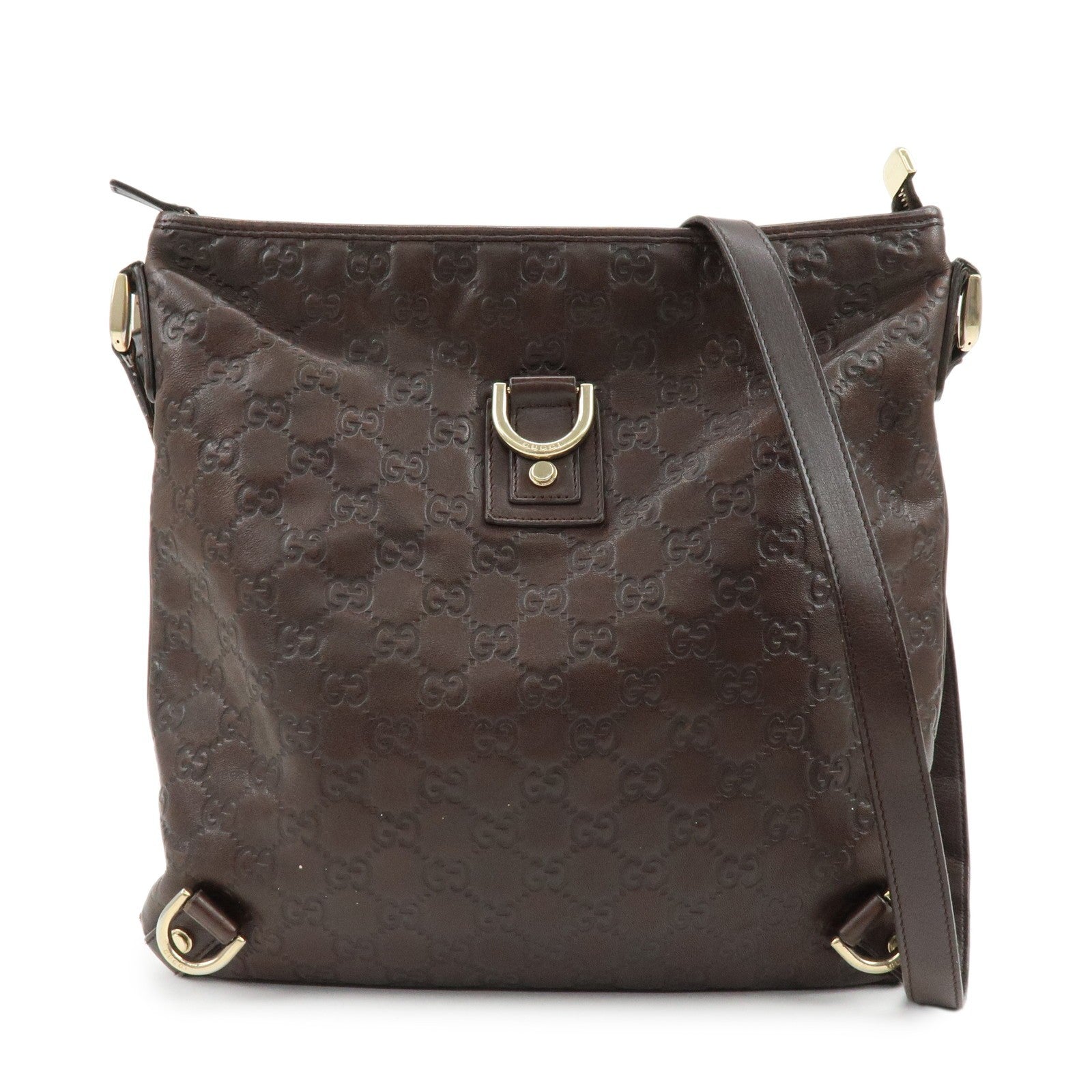 Gucci Abbey Shoulder Bag - Brown, Leather
