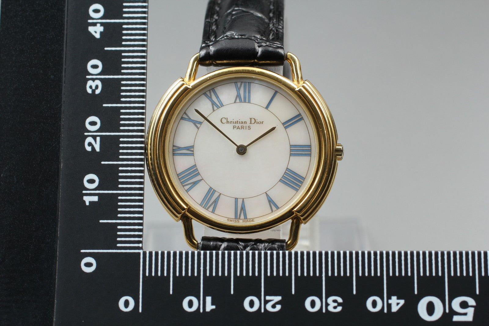 Christian Dior 59.121.2 Watch - White Shell, Stainless Steel