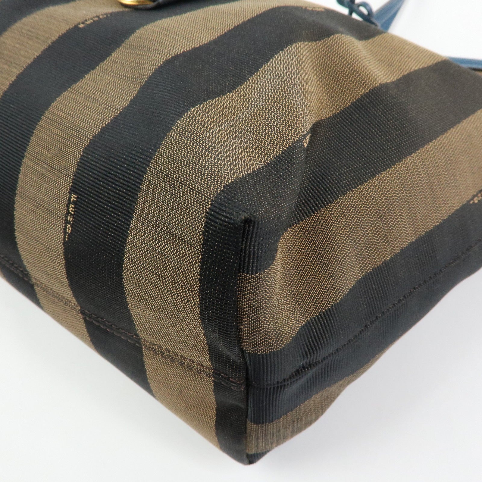Fendi Tote Bag - Brown, Canvas Leather