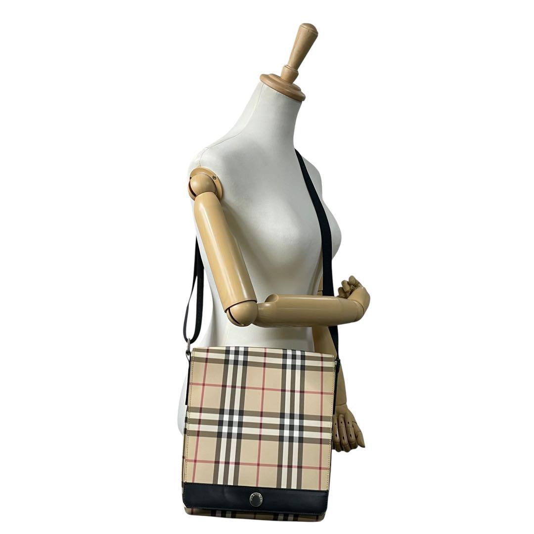 Burberry s87 Shoulder Bag - Beige, PVC