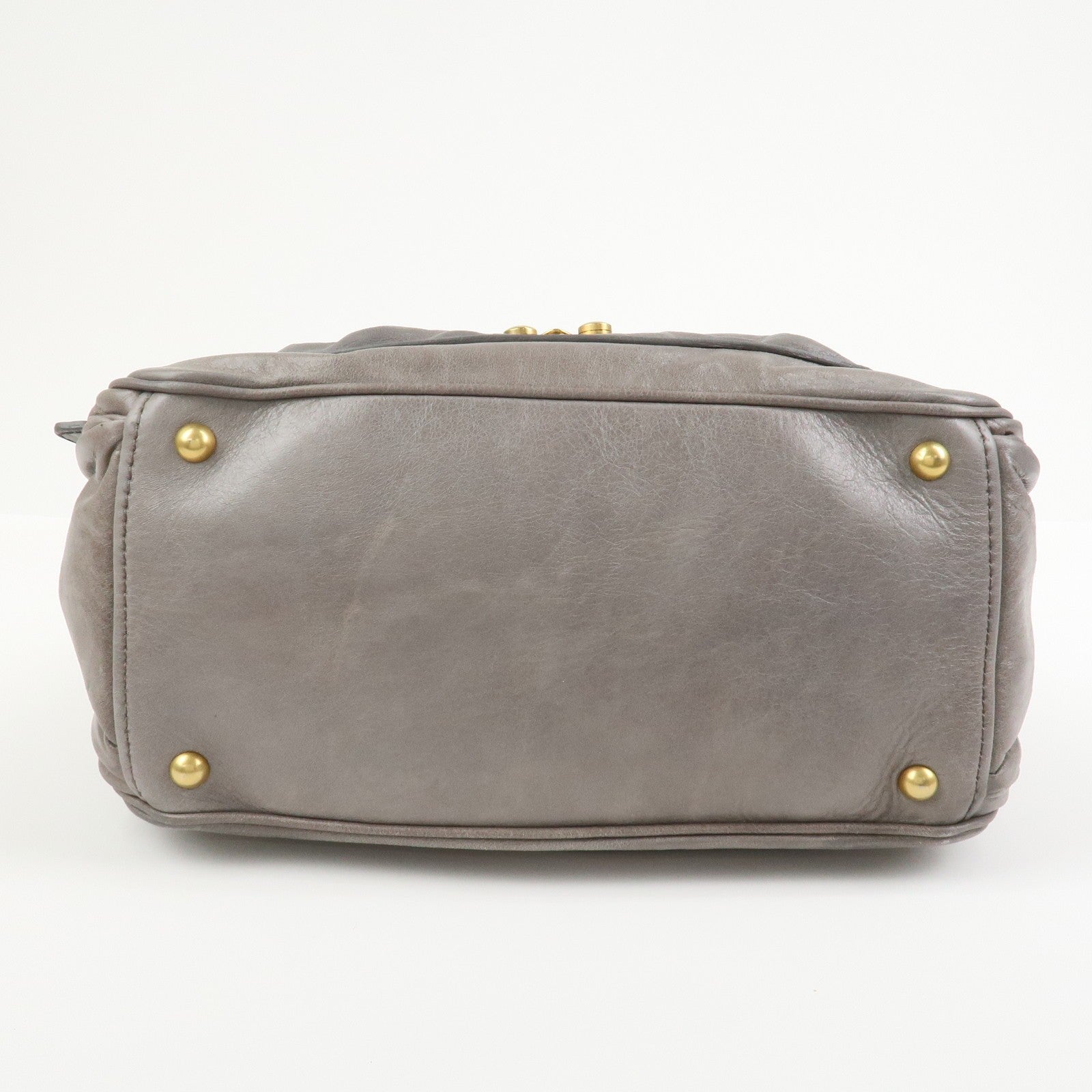 Miu Miu 2Way Bag - Gray, Leather