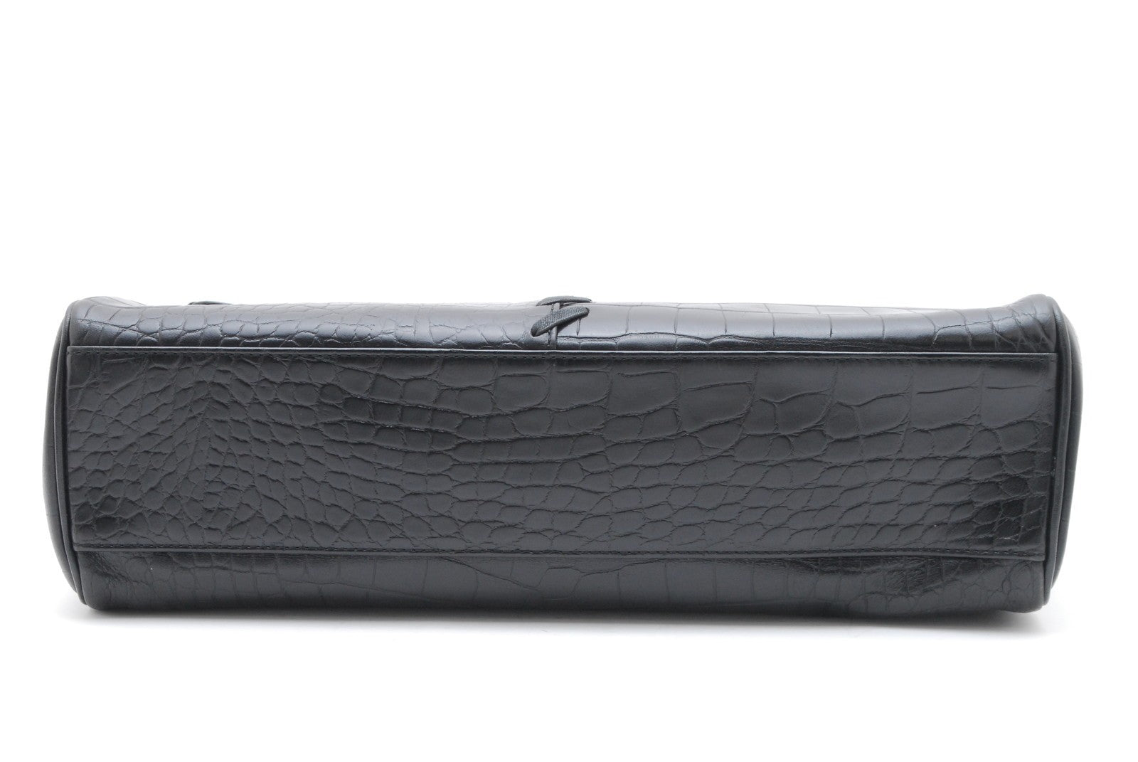 Saint Laurent Yves Vintage Hand Tote Bag - Black, Leather